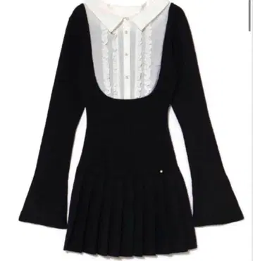 ANDMARY Lotta 프릴 미니 드레스 안도마리