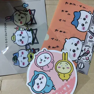 치이카와 클리어 파일 스티커