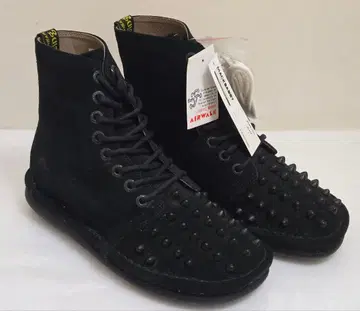 미사용 MACKDADDY x AIRWALK 스니커즈 스터드 부츠 소가죽