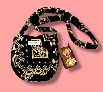 [ 정가 9800엔 ] 보아 사선 숄더 백 여우 티슈 케이스