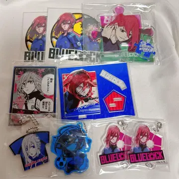 블루 록 치기리 효마 아크릴 스탠드 특전