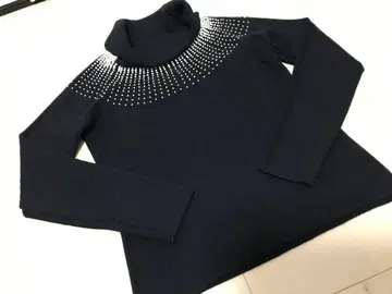 미사용 카네코 이사오 펄풍 스웨터 블랙 카탈로그 게재품