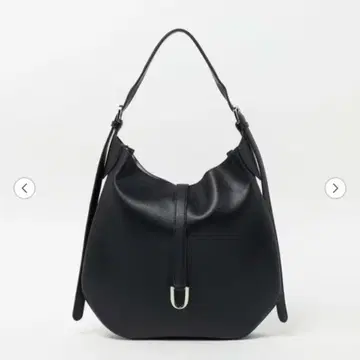 원 핸들 메탈 벨트 숄더백