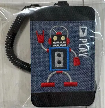 근육맨 스테카세킹 패스 케이스 카라비너 포함