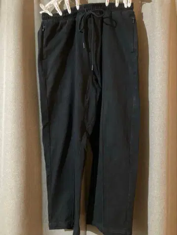 WILLY CHAVARRIA 블랙 이지 팬츠 M