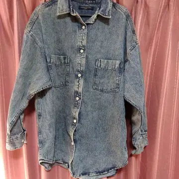 HONEYSUCKLE ROSE 데님 셔츠 L