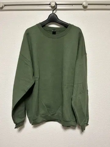 GILDAN 올리브 그린 XL 맨투맨