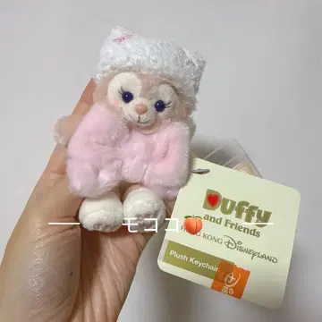 홍콩 디즈니 리나벨 겨울 오자리 봉제 인형 키체인