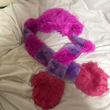 디즈니 체셔 고양이 머플러 캡 팬캡