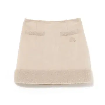 ANDMARY Gigi mouton skirt 무스탕 스커트