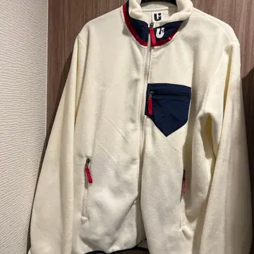 UVERworld 플리스 자켓 화이트