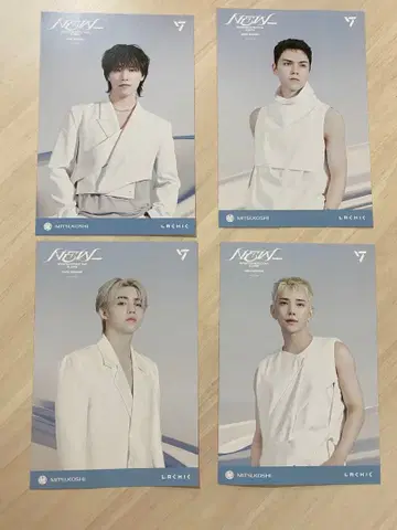 세븐틴 미츠코시 포토 카드 4장 세트