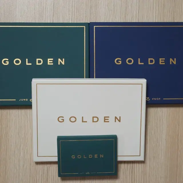 방탄 정국 골든 golden 앨범 세트