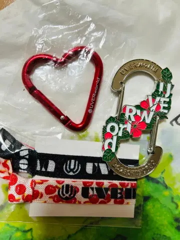 UVERworld 카라비너 세트 리본 복권