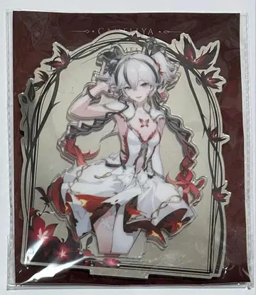 명조 츠바키 공명자 테마 거울 포함 투광 아크릴 스탠드 공식 정품