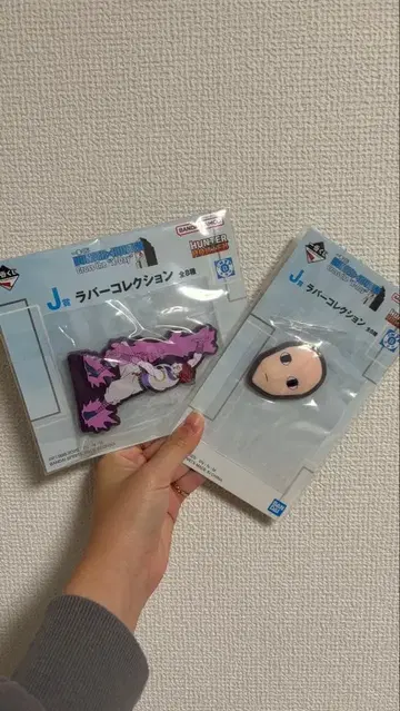 헌터헌터 제일복권 J상 러버 컬렉션 2개 세트