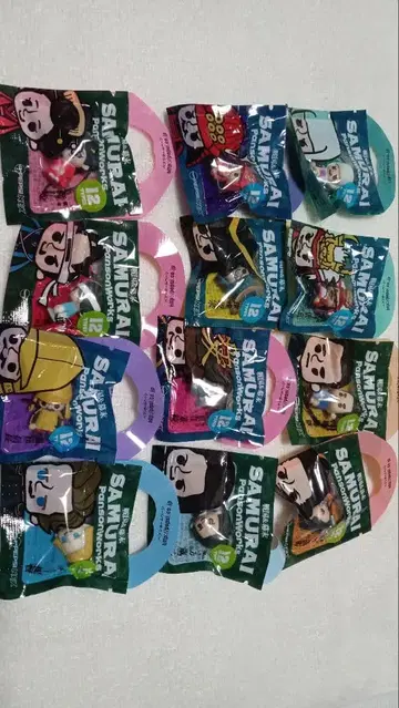 레어 전국 & 막말 SAMURAI 사무라이 팡손 웍스 펩시 전 12종