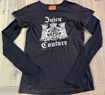 Juicy Couture 블랙 긴팔 T셔츠 S