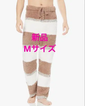 [ 새상품 ] 젤라또피케옴 랜덤 보더 롱 팬츠 포근포근 모코모코