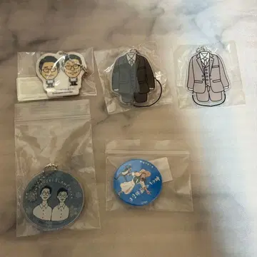 남성 블랑코 키링 캔뱃지