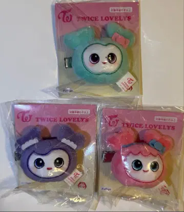 TWICE GiGO 봉제 인형 헤어핀 MISAMO