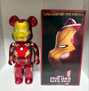 SP상 BE@RBRICK 400% 아이언맨 Happy 복권