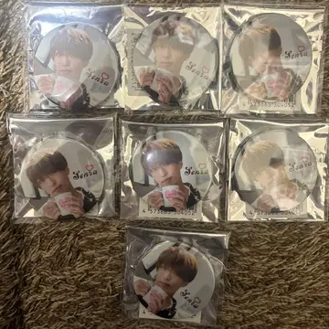 센라 센완 2025 Brun 실사 캔뱃지