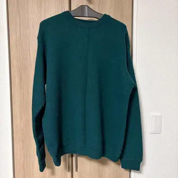 90s L.L.Bean 알파카 니트 그린 페루제