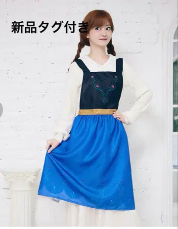 시마무라 디즈니 안나 에이프런 치하루 씨 콜라보 안나와 눈의 여왕