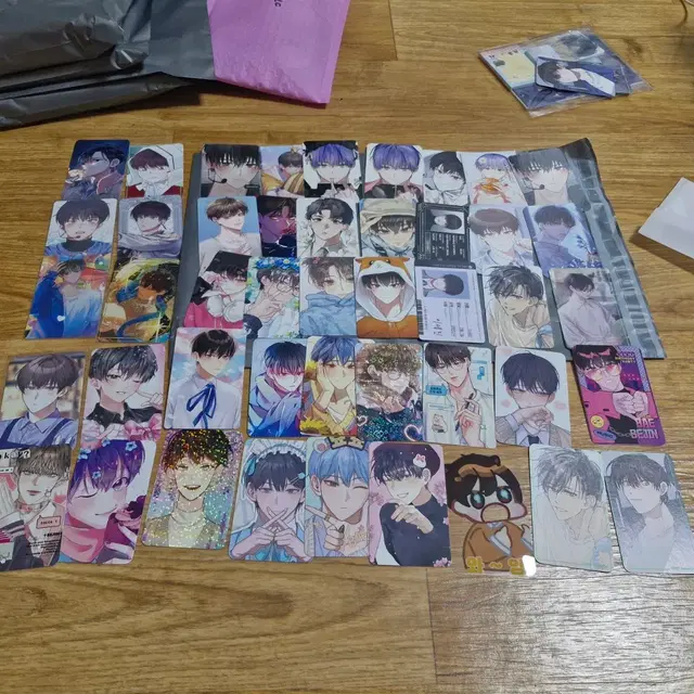 데못죽 배세진 포카 아크릴 키링 스탠드 엽서 일괄 양도