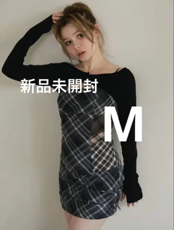 andmary Aine set mini dress gray