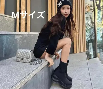 스즈키 아미 니트 숏부츠 M CRAMMY