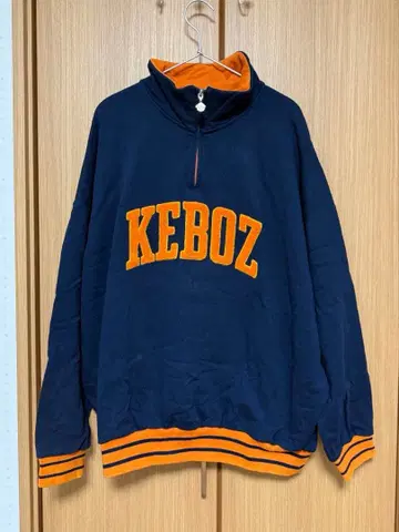 케보즈 하프 지퍼 half zip XL