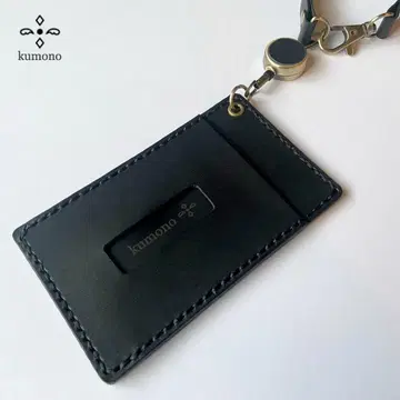 낚시릴 부착 스탠다드 패스 케이스 | 편리한 2면 포켓 | Black