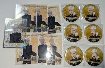 가정교사 히트맨 REBORN! 캔뱃지 AVIOT 이어폰 콜라보 료헤이