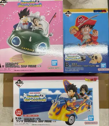 제일복권 드래곤볼 snap collection2 피규어 3종 세트
