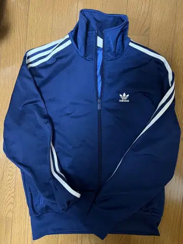 adidas 네이비 집업 저리 자켓