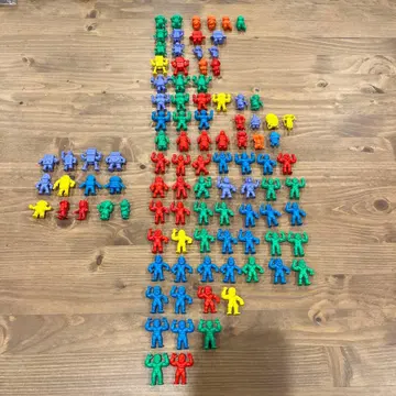 프로레슬러 지우개 쇼와 레트로 당시물 가챠가챠 근육맨 지우개풍 98체