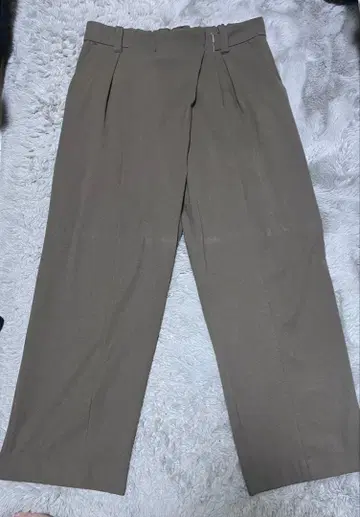 STUDIOUS 브라운 슬랙스 사이즈 2