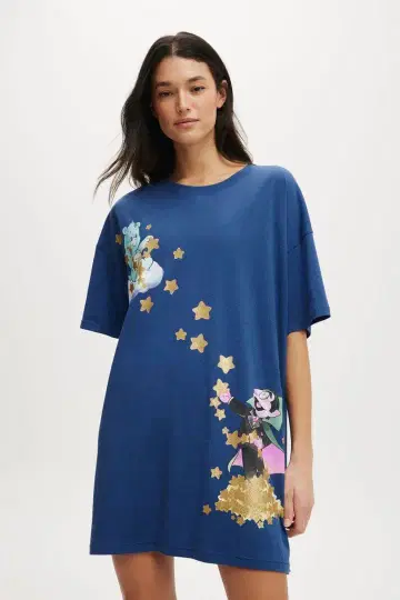 케어베어 X 세서미 스트릿 콜라보 오버 사이즈 T셔츠 M 사이즈