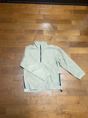 에디 바우어 하프 지퍼 플리스 폴러 테크 구제 의류