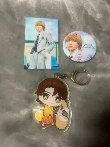 M!LK 요시다 진토 룸 카드 키풍 카드 캔뱃지