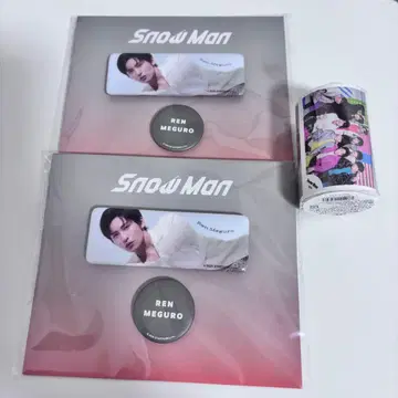 [ 메구로 렌 ] 캔뱃지 & 롤 접착식 메모지