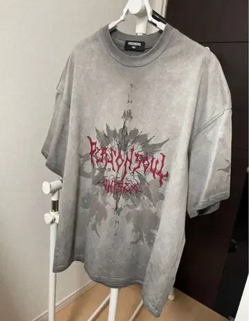 PERSONAL SOUL 그레이 T셔츠 L 사이즈