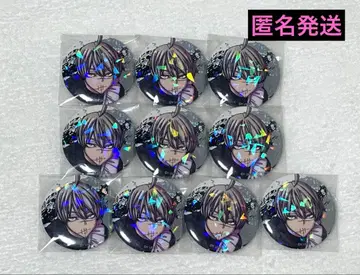 도겐 안키 홀로그램 캔뱃지 코우고자키 진 10개