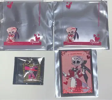 해즈빈 호텔 애니카페 로지 메탈 참 굿즈 세트