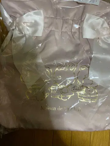 Maison de FLEUR x 치어리 리본 토트백