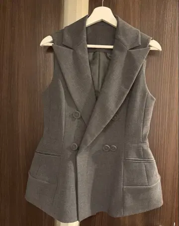 시뉴 cygne 스완 베스트 그레이 0 사이즈