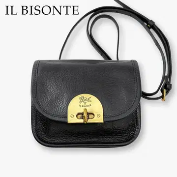 3way 새상품급 일비종떼 미니 숄더백 턴락 블랙 골드