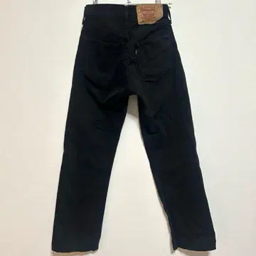 빈티지 Levis 리바이스 501 USA제 90s 선염 블랙 데님